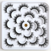 MAGEFY 4/6/7/9/10 Pair 3D Faux Mink Eyelashes