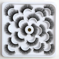 MAGEFY 4/6/7/9/10 Pair 3D Faux Mink Eyelashes