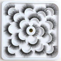MAGEFY 4/6/7/9/10 Pair 3D Faux Mink Eyelashes