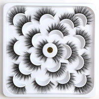 MAGEFY 4/6/7/9/10 Pair 3D Faux Mink Eyelashes