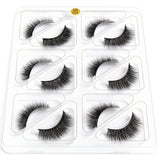 MAGEFY 4/6/7/9/10 Pair 3D Faux Mink Eyelashes