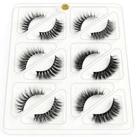 MAGEFY 4/6/7/9/10 Pair 3D Faux Mink Eyelashes