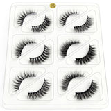 MAGEFY 4/6/7/9/10 Pair 3D Faux Mink Eyelashes