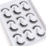 MAGEFY 4/6/7/9/10 Pair 3D Faux Mink Eyelashes