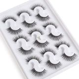 MAGEFY 4/6/7/9/10 Pair 3D Faux Mink Eyelashes