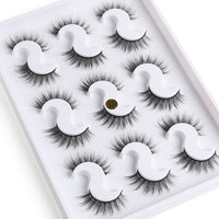 MAGEFY 4/6/7/9/10 Pair 3D Faux Mink Eyelashes