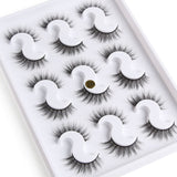 MAGEFY 4/6/7/9/10 Pair 3D Faux Mink Eyelashes