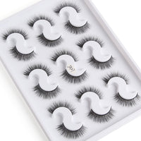 MAGEFY 4/6/7/9/10 Pair 3D Faux Mink Eyelashes