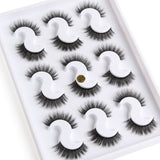 MAGEFY 4/6/7/9/10 Pair 3D Faux Mink Eyelashes
