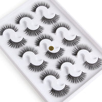 MAGEFY 4/6/7/9/10 Pair 3D Faux Mink Eyelashes