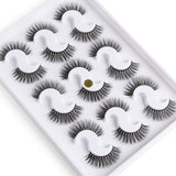 MAGEFY 4/6/7/9/10 Pair 3D Faux Mink Eyelashes