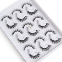 MAGEFY 4/6/7/9/10 Pair 3D Faux Mink Eyelashes