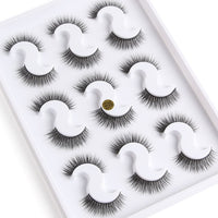 MAGEFY 4/6/7/9/10 Pair 3D Faux Mink Eyelashes