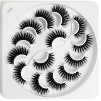 MAGEFY 4/6/7/9/10 Pair 3D Faux Mink Eyelashes
