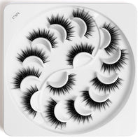 MAGEFY 4/6/7/9/10 Pair 3D Faux Mink Eyelashes