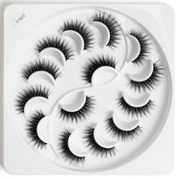 MAGEFY 4/6/7/9/10 Pair 3D Faux Mink Eyelashes