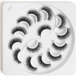 MAGEFY 4/6/7/9/10 Pair 3D Faux Mink Eyelashes