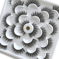 MAGEFY 4/6/7/9/10 Pair 3D Faux Mink Eyelashes