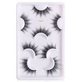 MAGEFY 4/6/7/9/10 Pair 3D Faux Mink Eyelashes