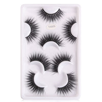 MAGEFY 4/6/7/9/10 Pair 3D Faux Mink Eyelashes